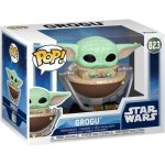 Figur Funko Pop Star Wars The Mandalorian Grogu in Pram Vinyl
