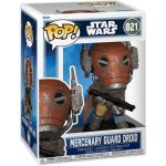 Vinyl Figur Funko Pop Star Wars Mandalorian Grogu Mercenary Guard Droid Mehrfarbig