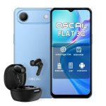 Oscal Flat 3C 4G 4GB 64GB Bleu 6,56" Double SIM