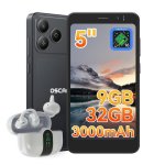 OSCAL Flat 3C Mini 4G 3GB 32GB 5" Schwarz Dual-SIM