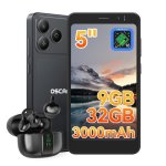 OSCAL Flat 3C Mini 4G 3GB 32GB Schwarz 5" Wechselakku