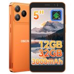 OSCAL Flat 3C Mini 4G Orange 3 Go 32 Go 5" Batterie amovible
