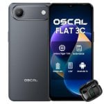 Oscal Flat 3C 4G 4Go Noir 6,56" 128Go Double SIM