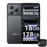 Blackview Wave 7C 4G 128GB 4GB 6,56" Noir Batterie longue