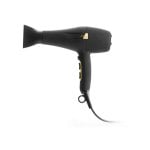 Secador de Pelo Profesional Dahlbergs Scandinavia Svea 2200W 3 Temperaturas 2 Velocidades Aire Frío Negro y Dorado