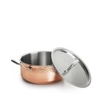 Panela de cobre martelado Jernverket 22 cm com tampa