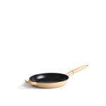 Frigideira em ferro fundido Jernverket Creme White Manete madeira 28 cm