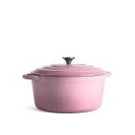 Olla de Hierro Fundido Jernverket 7 L Rosa Retro