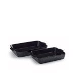Set de plats de cuisson noir brillant Jernverket