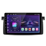 Autoradio JUNSUN 2+64GB CarPlay Android Auto Sem Fio BMW E46