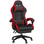 Chaise Gaming Welltin 921-618V05BK PU Repose-Pieds