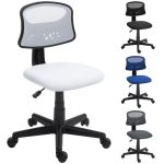 Cadeira de Escritório Welltin 921-772V00WT branca sem braços respirável