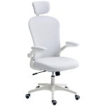 Bureaustoel Welltin 921-688V00WT Ergonomisch 4D Lumbar Hoofdsteun Wit