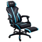 Silla Gaming Ergonómica Welltin T1008 con Reposapiés Retráctil y Reclinable 135°