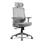 Cadeira Alpha Gamer Stella Grey em Malha