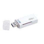 Leitor de Cartoes LogiLink CR0034 USB 3.2 Gen 1 Branco Plug and Play