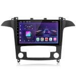 JUNSUN Autoradio 2+64GB CarPlay Android Auto GPS WiFi para Ford S-Max WA6 2006-2014
