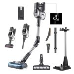 Akku Staubsauger Jimmy JV9 Pro Aqua 500W 65 Min 0,6L Grau