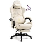 Cadeira GTPLAYER Gaming Ergonomica com Altavoces Reposapes