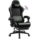 Cadeira Gaming GTPLAYER Ergonomica com Reposapies e Altifalantes Verde