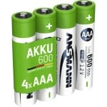 Pack de pilas AAA Ansmann 1311-0022 Recargables NiMH 550 mAh 4 unidades