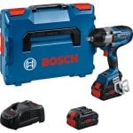 Destornillador de impacto Bosch GDS 18V-1000 C Professional 18V 2 baterías 1/2" 1000 Nm