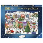 Puzzle Ravensburger Cidade de Natal Encantadora 1000 Peças