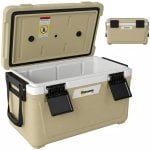 Box Frigo Portatile Aosom 42,6 L con maniglia