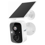 Videocamere di sorveglianza OVO 4MP 2K Visione Notturna Esterna IA Allarme Pannello Solare Audio Bidirezionale