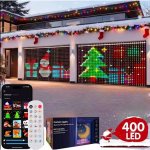 Rideau lumineux intelligent OVO DIY 400 LED RGB contrôle application