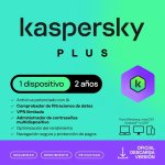 Kaspersky Plus Internet Security 1 Dispositivo Licencia 2 Años Descarga Digital