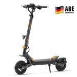Patinete elétrico Ausom L1 ABE 500W Autonomia 70km Suspensão 10" Cinzento Amarelo