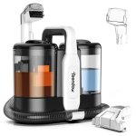 Aspiradora de Tapicerías Teendow C5 450W 11000 PA Doble Depósito Ligera 4 kg