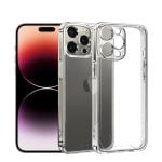 Funda para móvil Dam Electronics Transparente Silicona Antichoque para iPhone 14 Pro Max