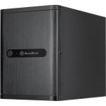 Torre PC Silverstone CS240 Big Tower Mini-ITX/Mini-DTX 4 Bahías 306 mm Negra