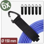 Fascetta Velcro Quadrios 480 x 38 mm confezione da 6