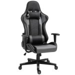 Sedia Gaming Ergonomica Rolipo 921-251 Cuoio Sintetico Nero