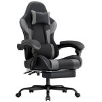 Silla Gaming Ergonómica Rolipo 200kg Cuero PU Transpirable