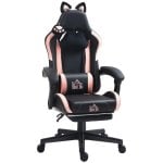 Gaming Stuhl Rolipo Rosa/Schwarz 921-794V00BK Katzenohren