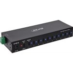 Hub InLine 10 porte 5 Gbps USB-C modello 35396F con ricarica 70 W