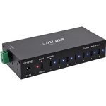 Hub InLine 7 puertos 5 Gbps USB-C modelo 35396E con carga 48 W