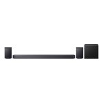 Barra de Sonido Samsung HW-Q930H 9.1.4 580W Bluetooth WiFi Dolby Atmos Negra Titan Black