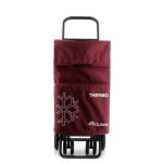 Chariot de courses Rolser Thermo Fresh MF Aluminium 2/4 roues Bourgogne