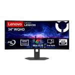 Monitor Lenovo Legion 34W-2c 34" Wide Quad HD 240Hz VA Curvo FreeSync Premium Ajuste altura