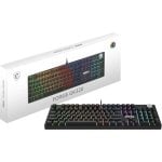 Clavier MSI Forge GK320 mécanique Red RGB Hot-swap Dial volume QWERTY
