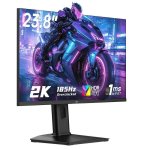 Monitor KTC H24T7 23,8" QHD 185Hz Fast IPS HDR400 FreeSync G-Sync Ajuste de altura