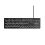 Teclado Mobility Lab ML300566 membrana retroiluminado con 12 teclas multimedia AZERTY