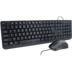 Teclado Mobility Lab ML309415 mecánico silencioso retroiluminado AZERTY con ratón óptico