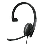 Auriculares Epos ADAPT 135T USB con cable USB Type-A para oficina y call center, cancelación de ruido, negros