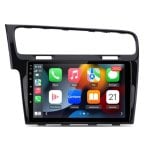 Autorádio JUNSUN 10 polegadas Android 15 CarPlay Android Auto Sem fios GPS
